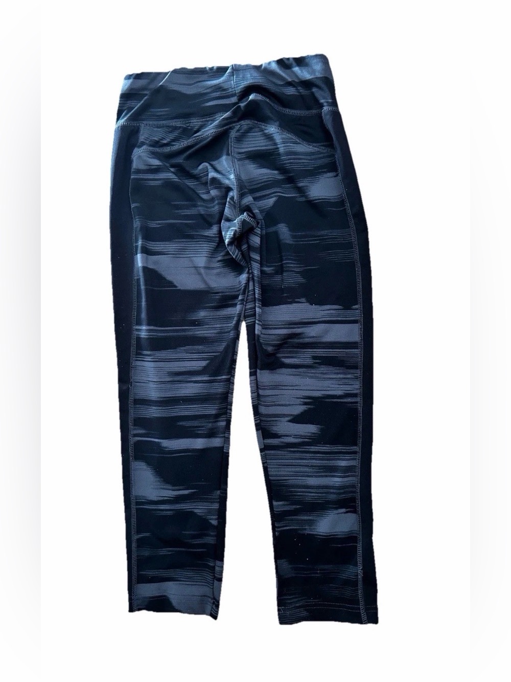 Puma Black and Gray Athletic Leggings